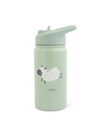 Botella Térmica 350ml con Pajita de Saro Granja