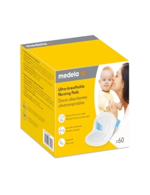 60 Discos Absorbentes Desechables de Medela