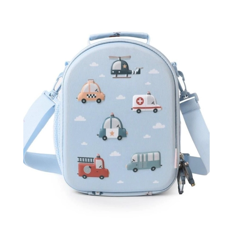 Bolsa Merienda Térmica 3D City Cars de Tutete