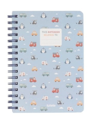 Libreta Escolar City Cars de Tutete