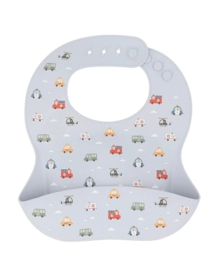 Babero de Silicona City Cars de Tutete