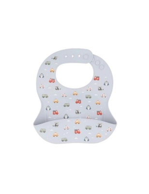 Babero de Silicona City Cars de Tutete