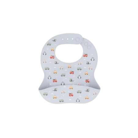 Babero de Silicona City Cars de Tutete