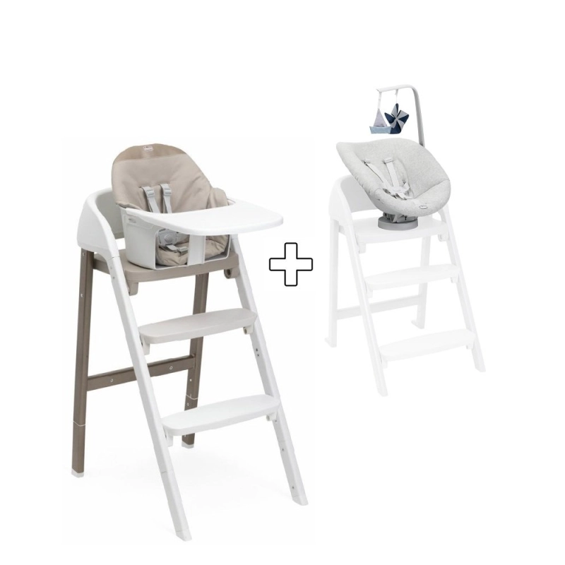 Trona Chicco Evolutiva Crescendo Up con Hamaca
