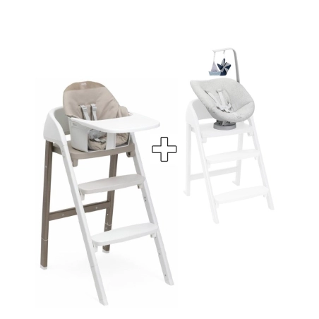 Trona Chicco Evolutiva Crescendo Up con Hamaca Pearl