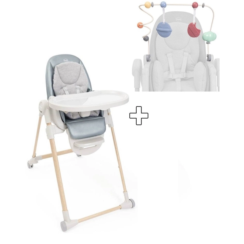 Trona Polly Armonia con Arco de Juegos de Chicco