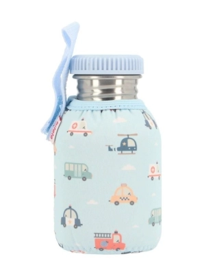 Botella Acero con Funda City Cars de Tutete 350ml