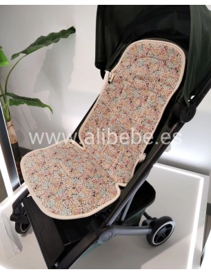 Colchoneta Melissa para Joolz Aer de Giraffa Bianca e Blu