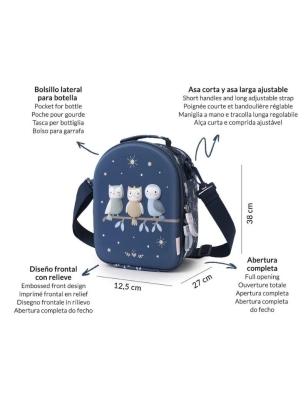 Bolsa Merienda Térmica 3D Magical Forest de Tutete