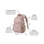 Mochila Infantil Funny Letters de Tutete