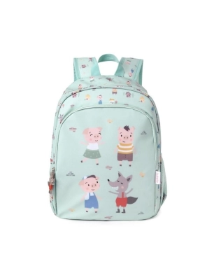 Mochila Mediana The Three Little Pigs con llavero de Tutete