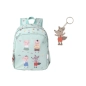 Mochila Mediana The Three Little Pigs con llavero de Tutete