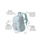 Mochila Mediana The Three Little Pigs con llavero de Tutete