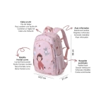 Mochila Mediana Little Red con llavero de Tutete