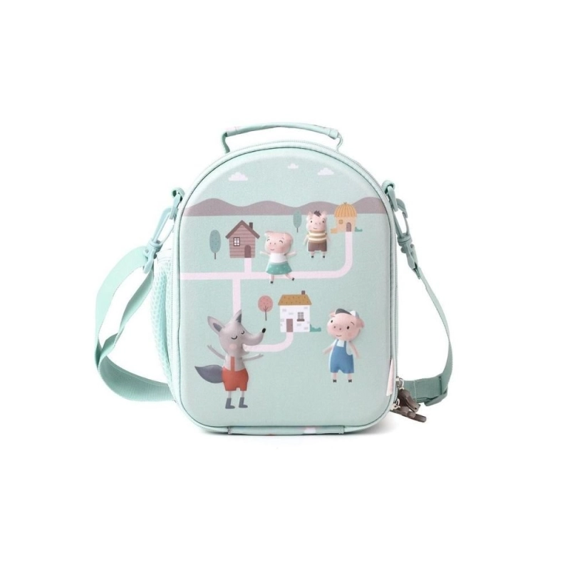 Bolsa Merienda Térmica 3D The Three Little Pigs de Tutete