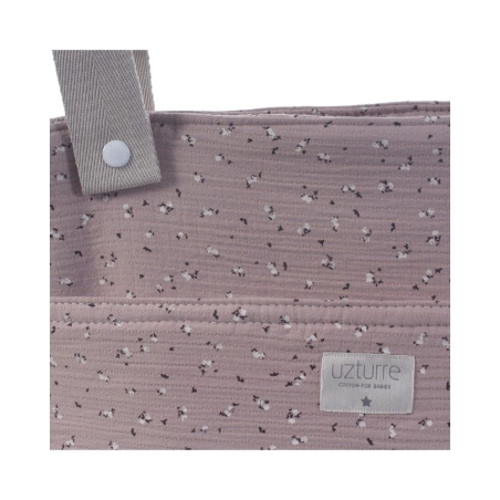 Bolso Talega Midi Tilda de Uzturre Rosa Empolvado