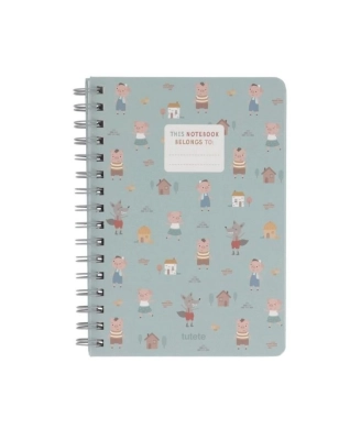 Libreta Escolar The Three Little Pigs de Tutete