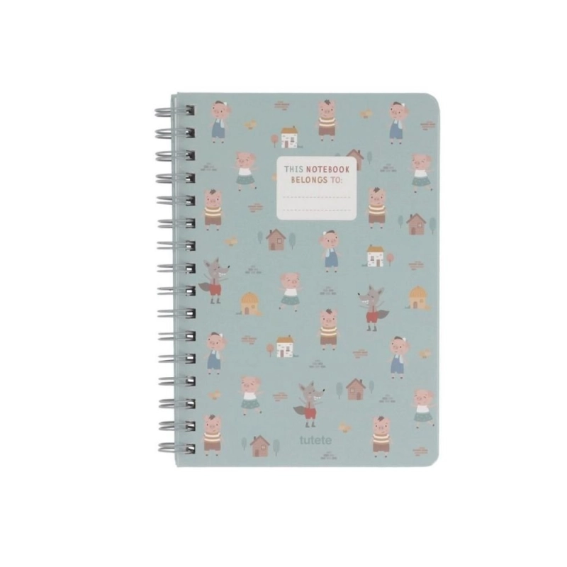 Libreta Escolar The Three Little Pigs de Tutete