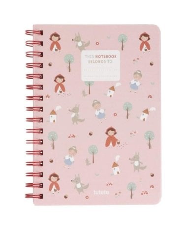 Libreta Escolar Little Red de Tutete