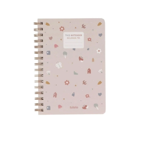 Libreta Escolar Geometric Nature de Tutete