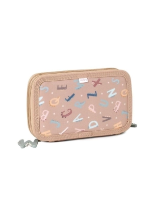 Estuche Plumier Doble Funny Letters de Tutete