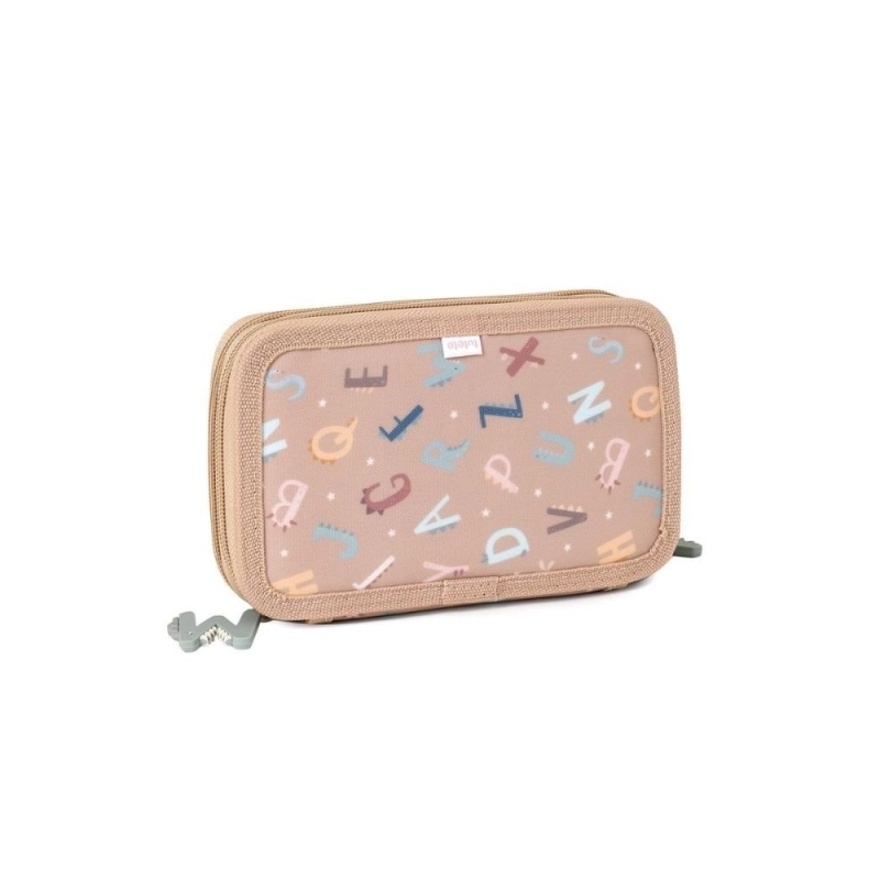 Estuche Plumier Doble Funny Letters de Tutete