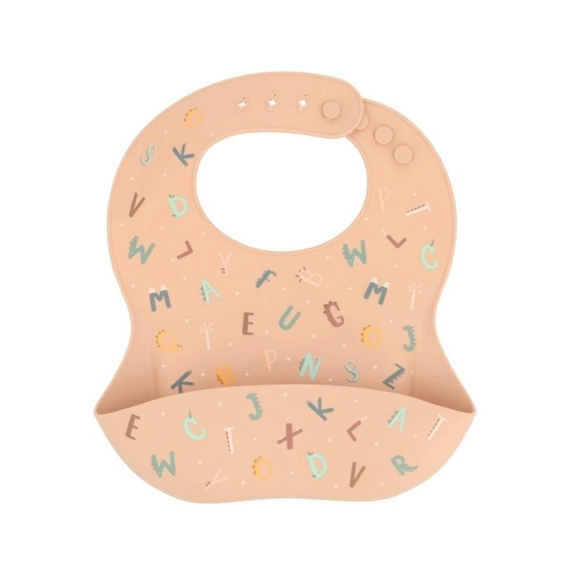Babero de Silicona Funny Letters de Tutete