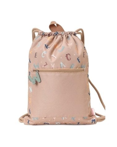 Mochila Saco Impermeable Funny Letters de Tutete