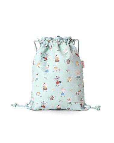 Mochila Saco Tela The Three Little Pigs de Tutete