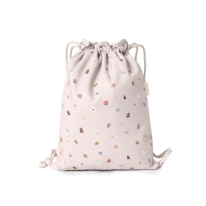 Mochila Saco Tela Geometric Nature de Tutete