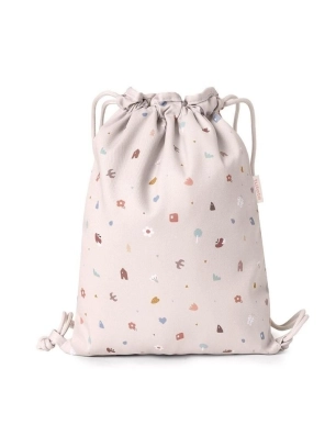 Mochila Saco Tela Geometric Nature de Tutete