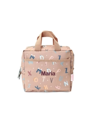 Bolsa Merienda Térmica Funny Letters de Tutete
