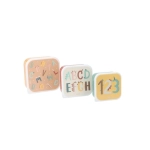 Pack 3 Cajas Almuerzo Funny Letters de Tutete
