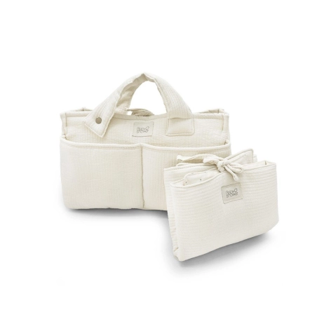Bolso Cochecito Audrey de Babyshower Feel Ivory