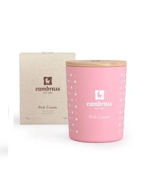 Vela Aroma Star Pequeña  de Cambrass Rosa