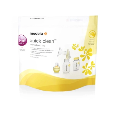 Bolsas de esterilización Quick Clean de Medela