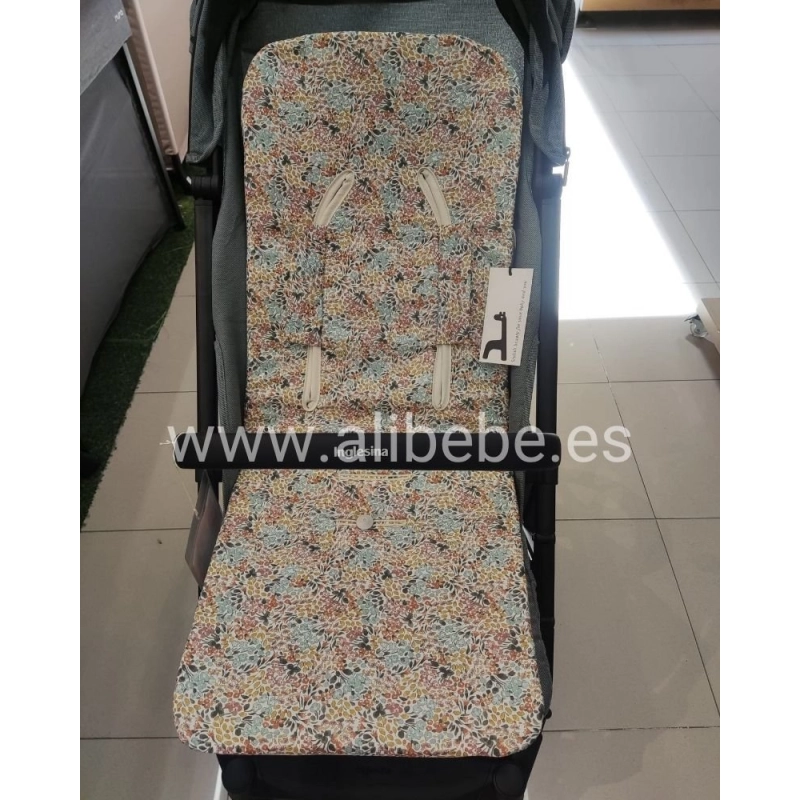 Colchoneta Recta Melissa de Giraffa Bianca e Blu