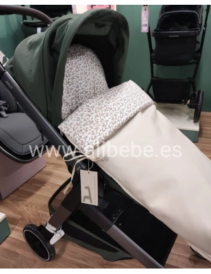 Saco Silla Buga Rosela Ecopiel de Giraffa Bianca e Blu