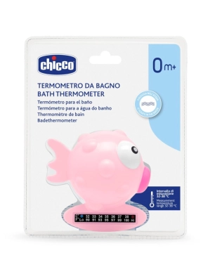 Termómetro de Baño Pez de Chicco Rosa