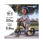 Bicicleta Sin Pedales Y Velo Junior Air de Yvolution Negro