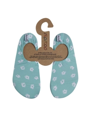 Zapatillas Antideslizantes Slipstop Mint Flowers