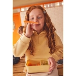 Niña con la Caja de Almuerzo Bento The Three Little Pigs de Tutete