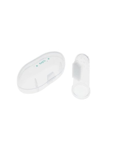 Cepillo dental dedal con estuche de Saro