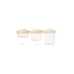 Pack 3 Contenedores alimentos de Saro