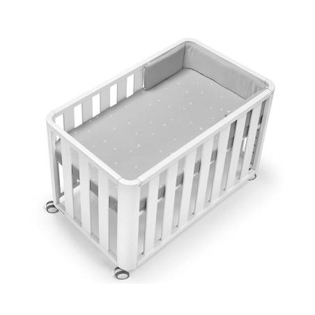 Conjunto Nórdico y Protector Sena para Minicuna Doco de Cotinfant