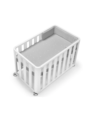 Conjunto Nórdico y Protector Sena para Minicuna Doco de Cotinfant