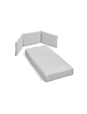 Conjunto Nórdico y Protector Sena para Minicuna Doco de Cotinfant