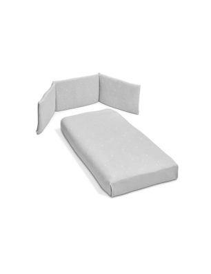 Conjunto Nórdico y Protector Sena para Minicuna Doco de Cotinfant