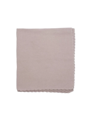 Manta Tricot de Pasito a Pasito Rosa