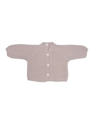 Conjunto Tricot con cajita Regalo Pasito a Pasito Rosa